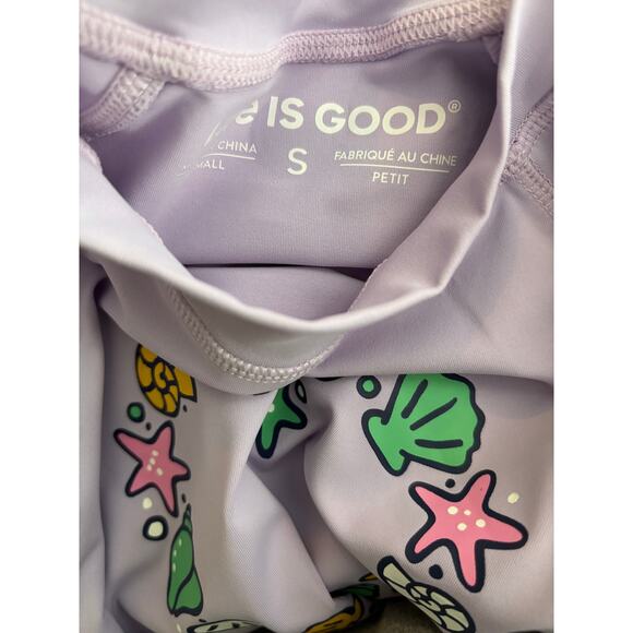 Life Is Good Swim Shirt, Small Petite Sunshirt - Picture 3 of 7